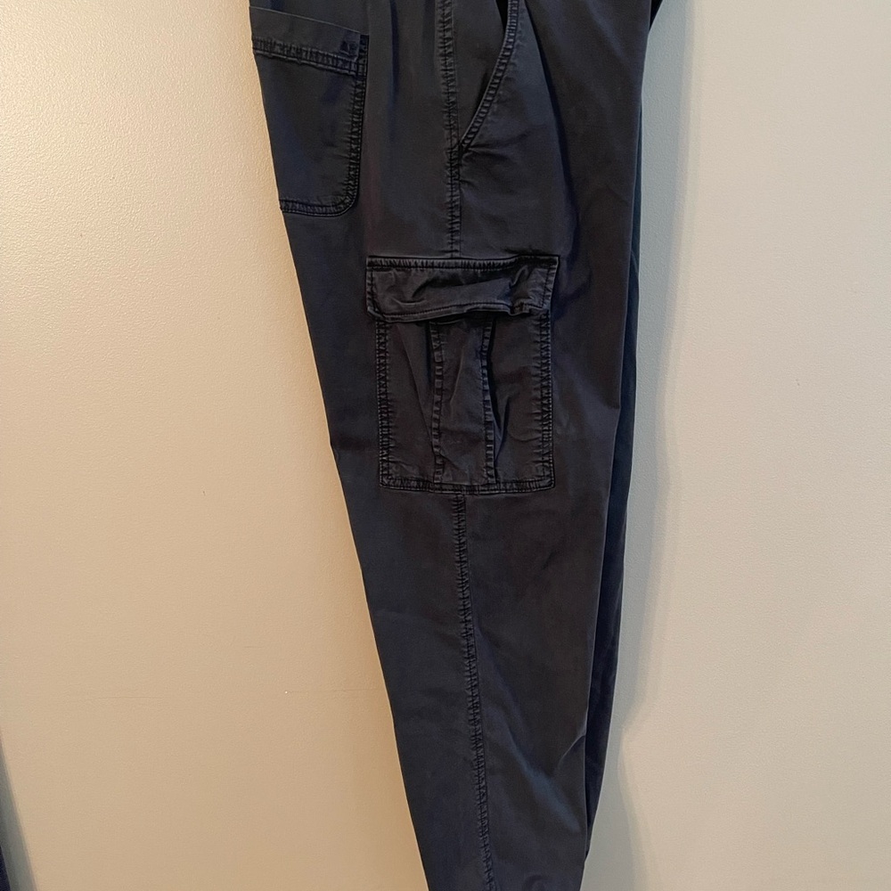 American Eagle Outfitters Women’s Comfy Cargo Pants - Charcoal - Picture 3 of 5